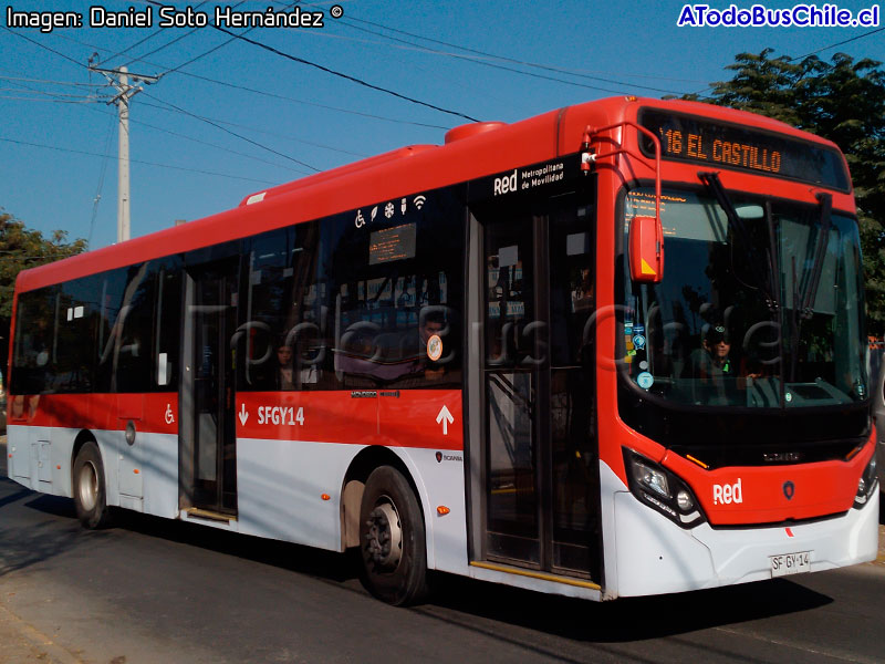 Induscar Caio Mondego II / Scania K-280UB eev6 / Servicio Alimentador G-16