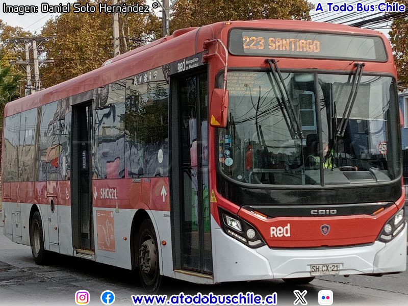 Induscar Caio Mondego II / Scania K-280UB eev6 / Servicio Troncal 223