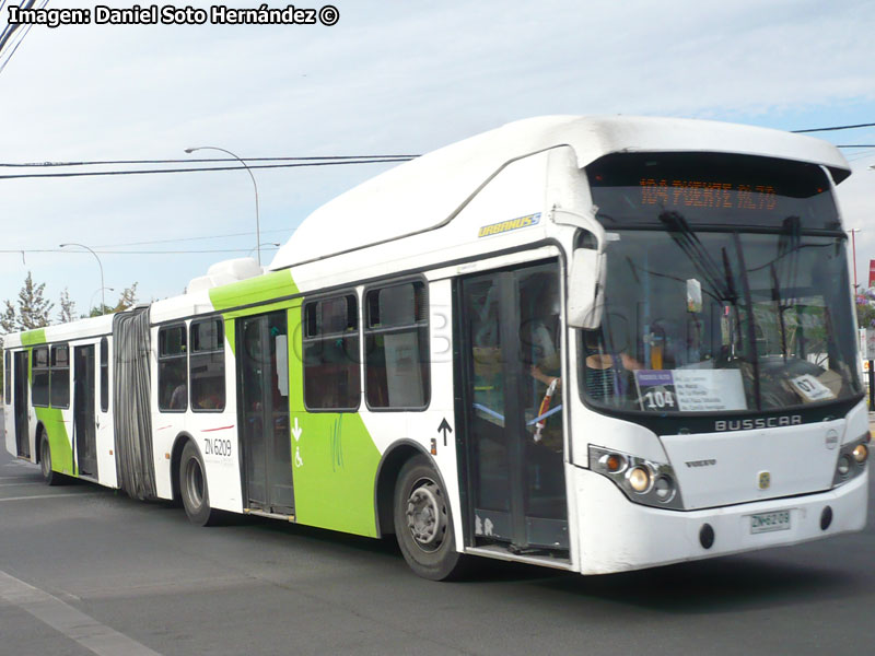 Busscar Urbanuss / Volvo B-9SALF / Servicio Troncal 104