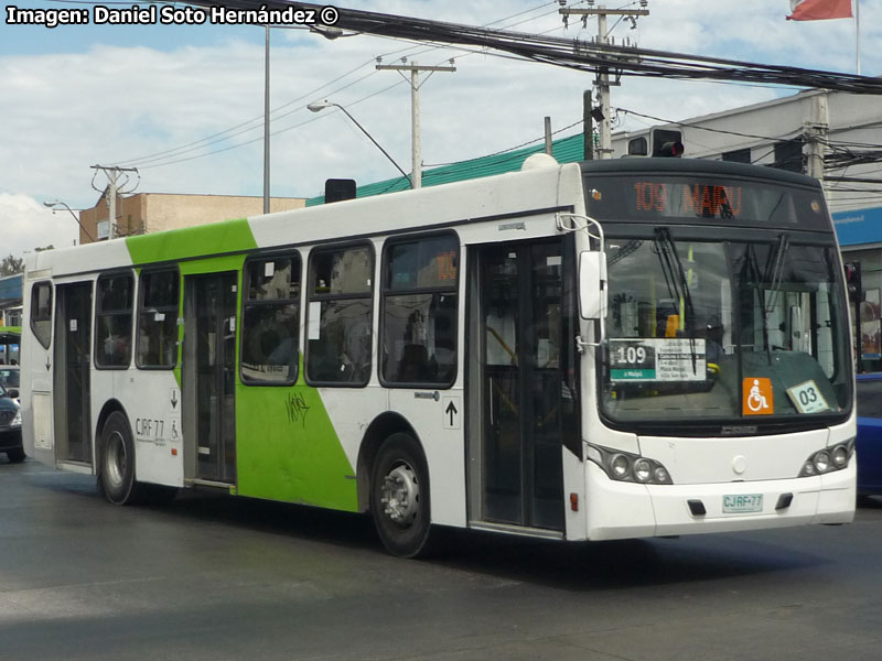 Induscar Caio Mondego L / Volvo B-7R-LE / Servicio Troncal 109