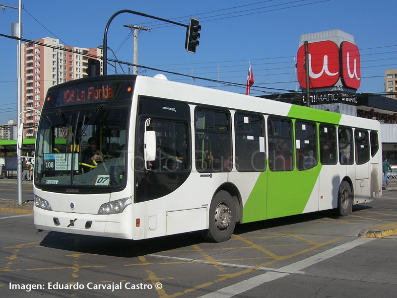 Induscar Caio Mondego L / Volvo B-7R-LE / Servicio Troncal 108