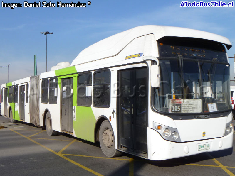 Busscar Urbanuss / Volvo B-9SALF / Servicio Troncal 105