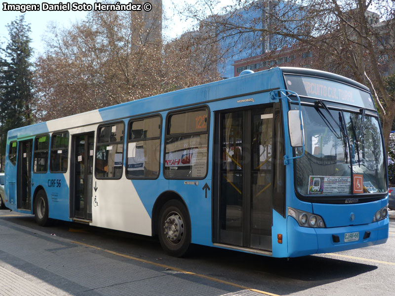 Induscar Caio Mondego L / Volvo B-7R-LE / Servicio Troncal 122