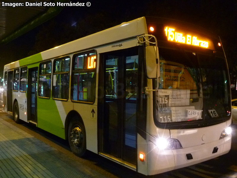 Induscar Caio Mondego L / Volvo B-7R-LE / Servicio Troncal 115