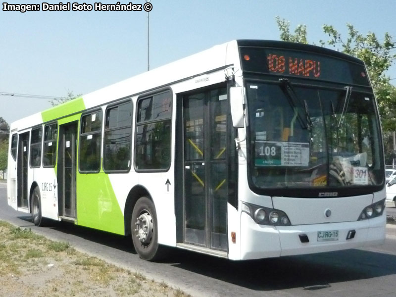 Induscar Caio Mondego L / Volvo B-7R-LE / Servicio Troncal 108