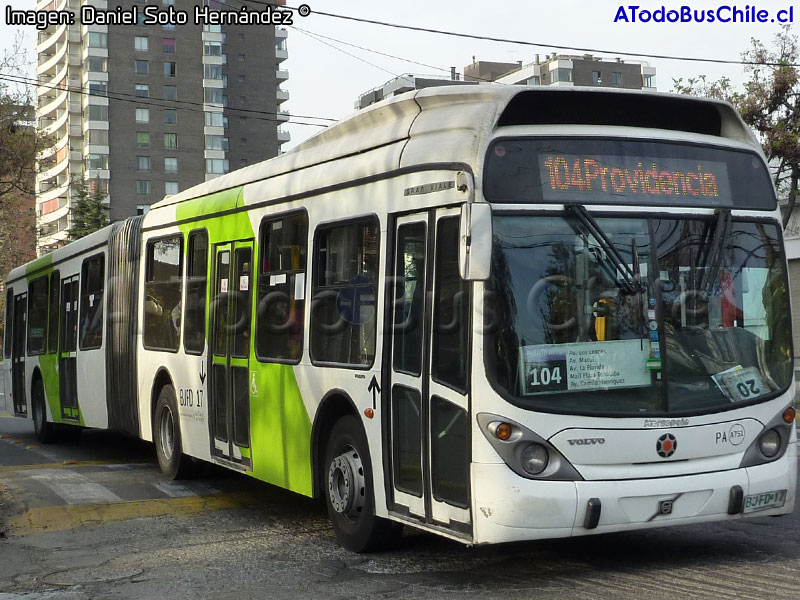 Marcopolo Gran Viale / Volvo B-9SALF / Servicio Troncal 104