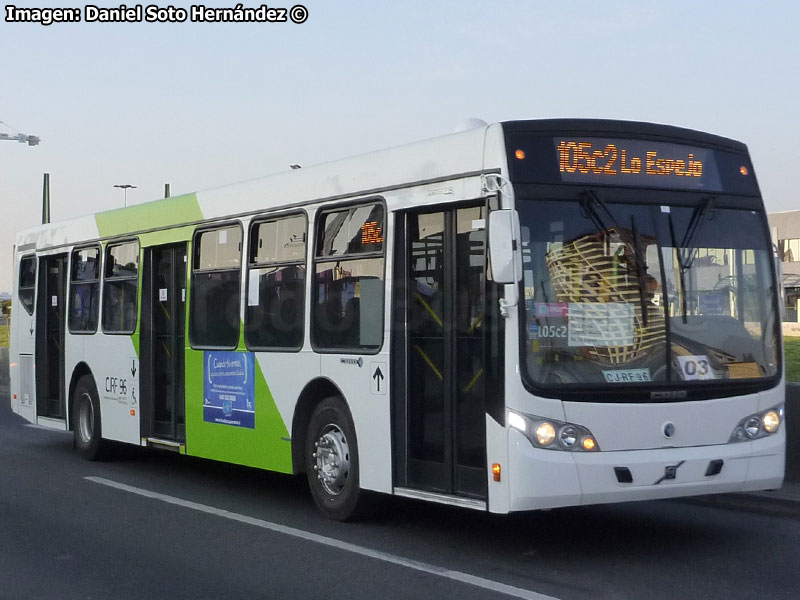 Induscar Caio Mondego L / Volvo B-7R-LE / Servicio Troncal 105c2