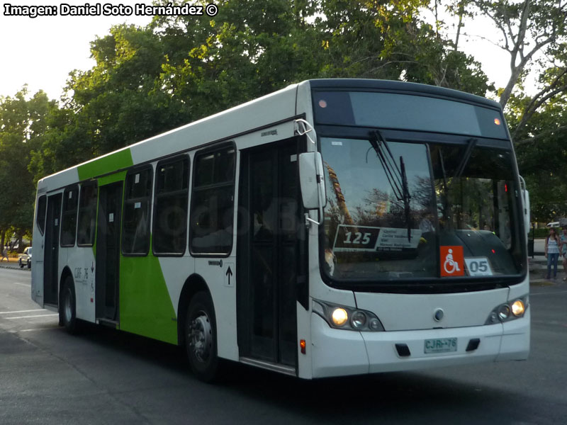 Induscar Caio Mondego L / Volvo B-7R-LE / Servicio Troncal 125