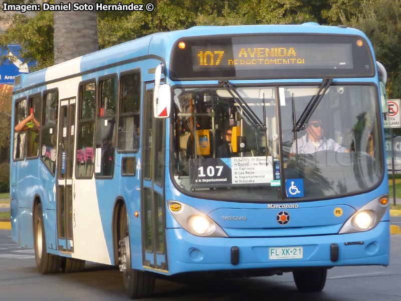 Marcopolo Gran Viale / Volvo B-290R-LE Euro5 / Servicio Troncal 107