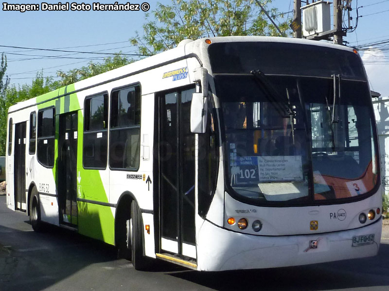 Busscar Urbanuss Pluss / Volvo B-7R-LE / Servicio Troncal 102