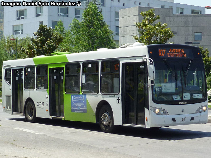 Induscar Caio Mondego L / Volvo B-7R-LE / Servicio Troncal 107