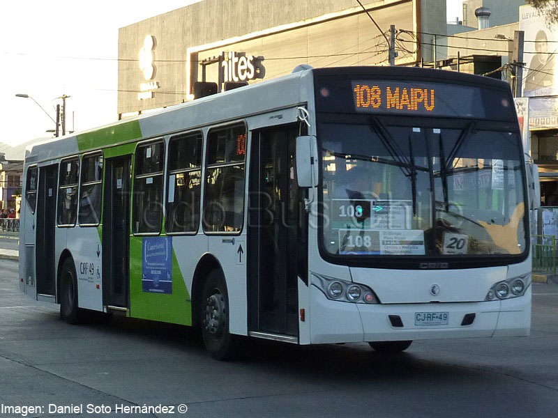 Induscar Caio Mondego L / Volvo B-7R-LE / Servicio Troncal 108