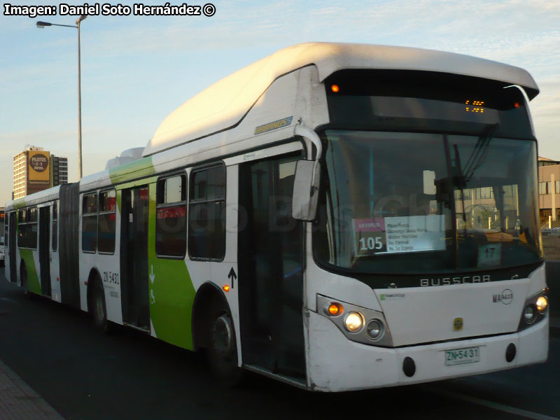 Busscar Urbanuss / Volvo B-9SALF / Servicio Troncal 105