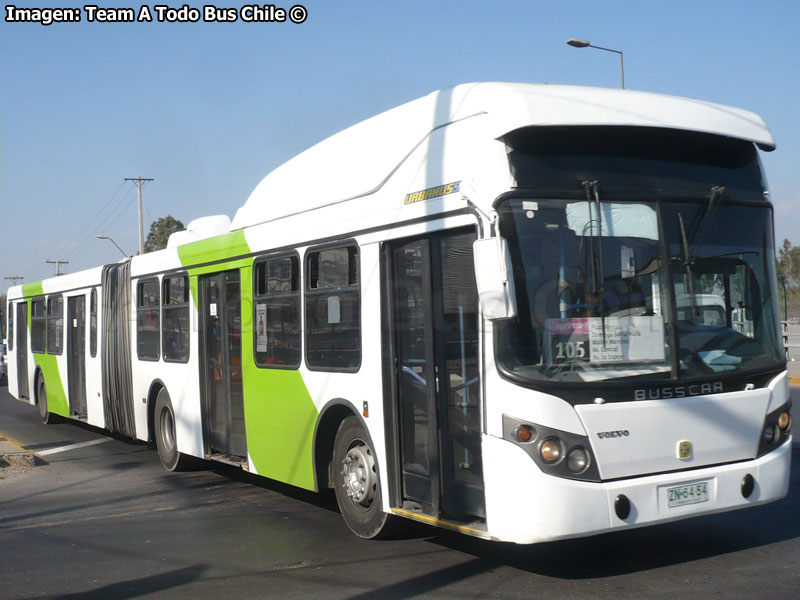 Busscar Urbanuss / Volvo B-9SALF / Servicio Troncal 105