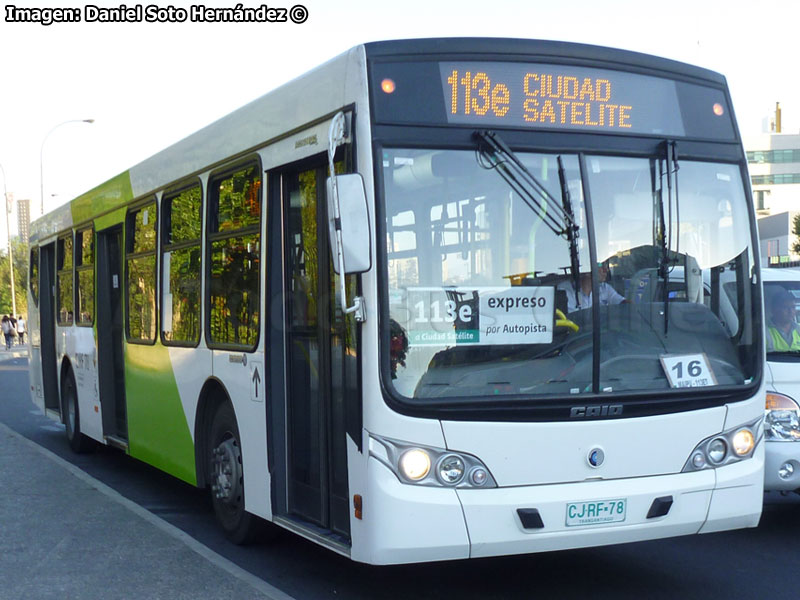 Induscar Caio Mondego L / Volvo B-7R-LE / Servicio Troncal 113e