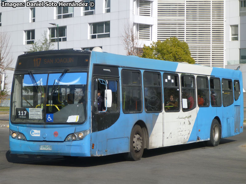 Induscar Caio Mondego L / Volvo B-7R-LE / Servicio Troncal 117