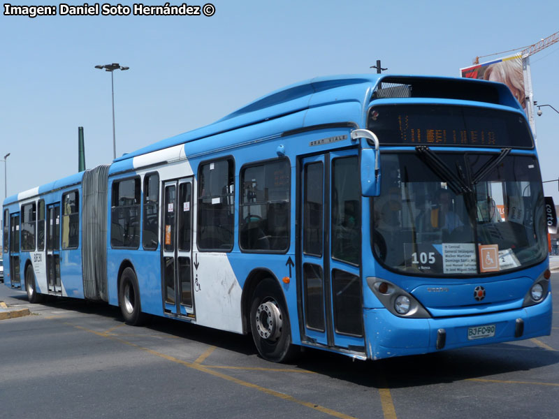 Marcopolo Gran Viale / Volvo B-9SALF / Servicio Troncal 105