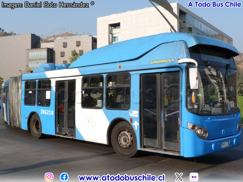 Busscar Urbanuss / Volvo B-9SALF / Servicio Troncal 107c