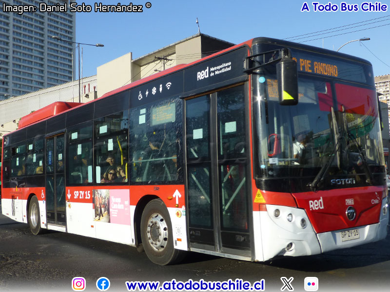 Foton E-Bus U-12 SC / Servicio Troncal 102 (T962)