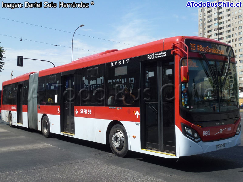 Induscar Caio Mondego II / Volvo B-8R-LEA Euro6 / Servicio Troncal 105