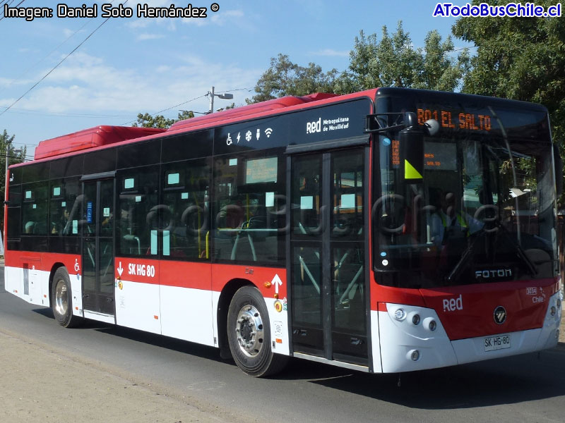 Foton E-Bus U-12 SC / Servicio Alimentador B-01