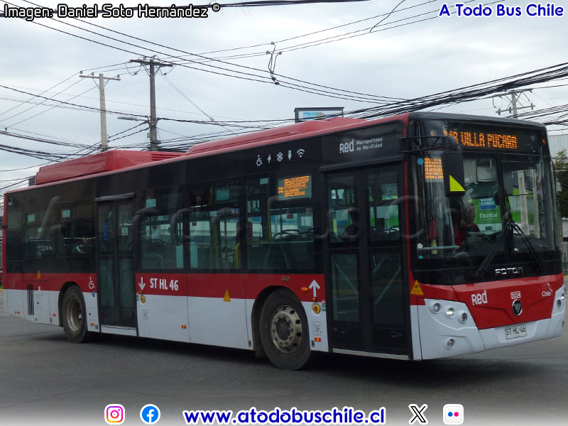 Foton E-Bus U-12 SC / Servicio Alimentador B-18