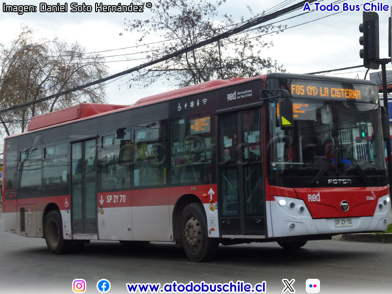 Foton E-Bus U-12 SC / Servicio Alimentador F-05