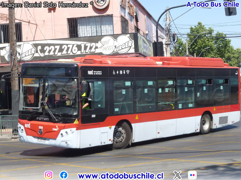 Foton E-Bus U-12 SC / Servicio Alimentador F-05