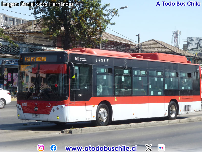Foton E-Bus U-12 SC / Servicio Alimentador F-20 (T940)