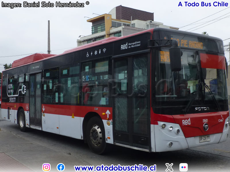 Foton E-Bus U-12 SC / Servicio Alimentador F-20
