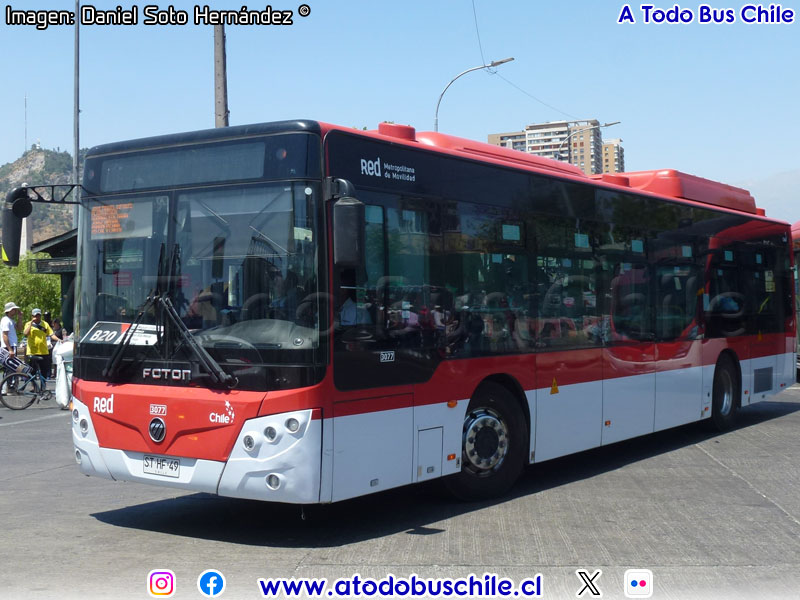 Foton E-Bus U-12 SC / Servicio Alimentador B-20