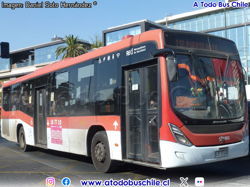 Marcopolo Torino Low Entry / Mercedes Benz O-500U-1930 BlueTec6 / Servicio Troncal 712