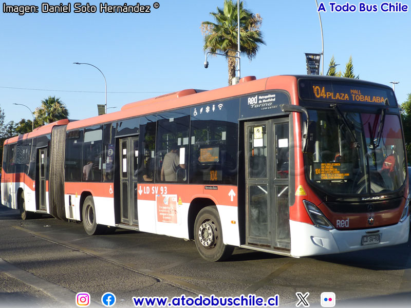 Marcopolo Torino Low Entry / Mercedes Benz O-500UA-2836 BlueTec6 / Servicio Troncal 104