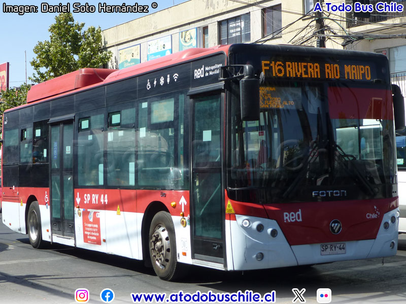 Foton E-Bus U-10 SC / Servicio Alimentador F-16