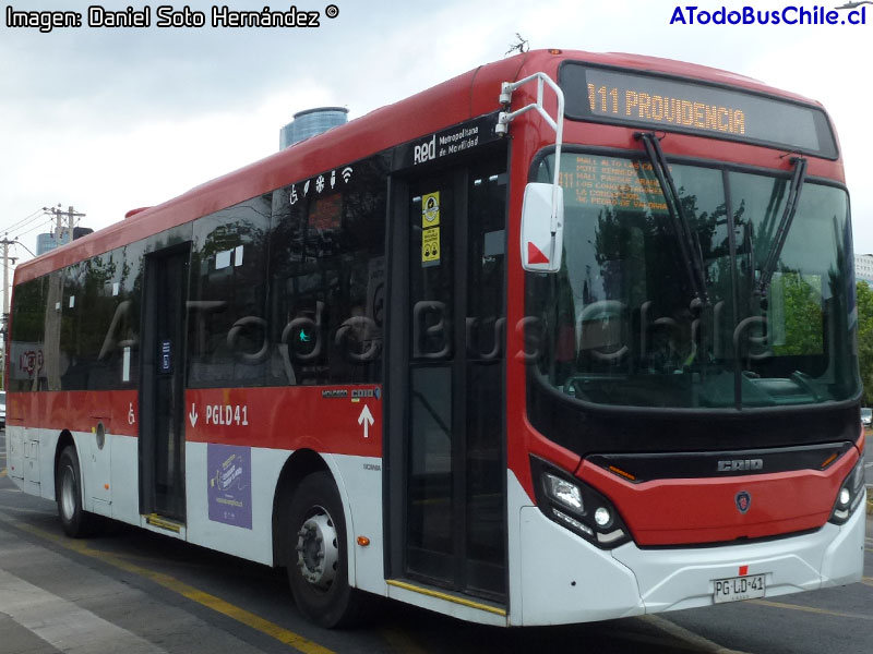 Induscar Caio Mondego II / Scania K-280UB eev6 / Servicio Troncal 411