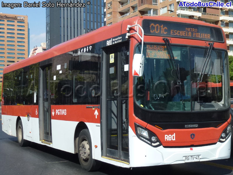 Induscar Caio Mondego II / Scania K-280UB eev6 / Servicio Alimentador C-01c