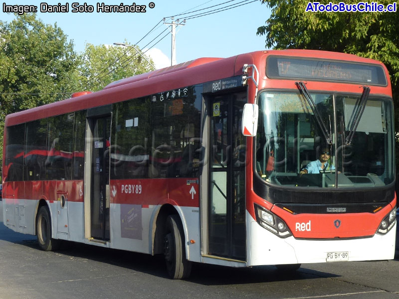 Induscar Caio Mondego II / Scania K-280UB eev6 / Servicio Troncal 117