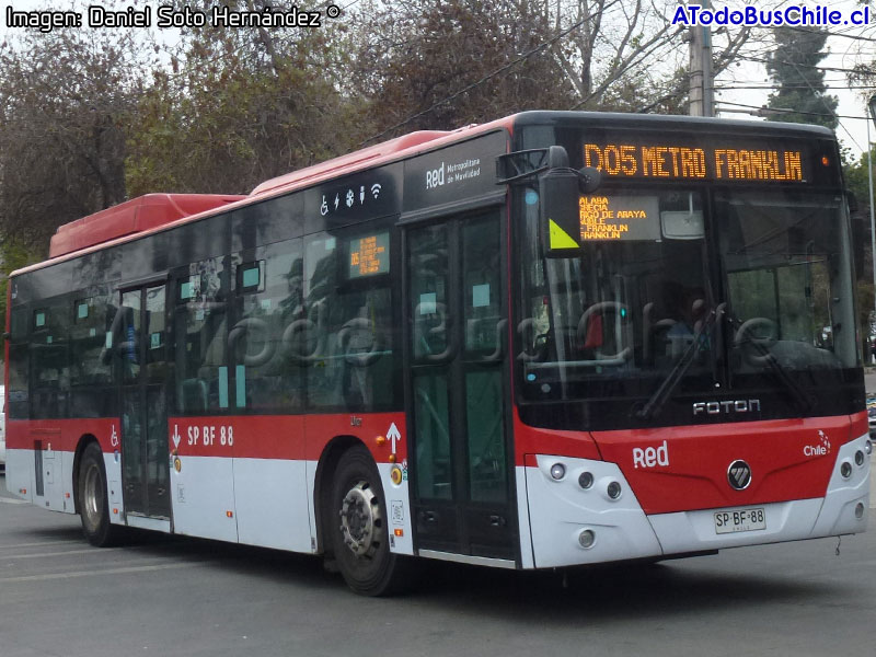 Foton E-Bus U-12 SC / Servicio Alimentador D-05