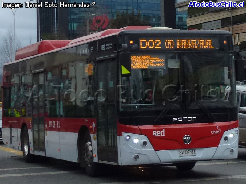 Foton E-Bus U-12 SC / Servicio Alimentador D-02