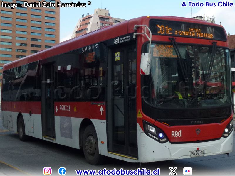 Induscar Caio Mondego II / Scania K-280UB eev6 / Servicio Alimentador C-01c