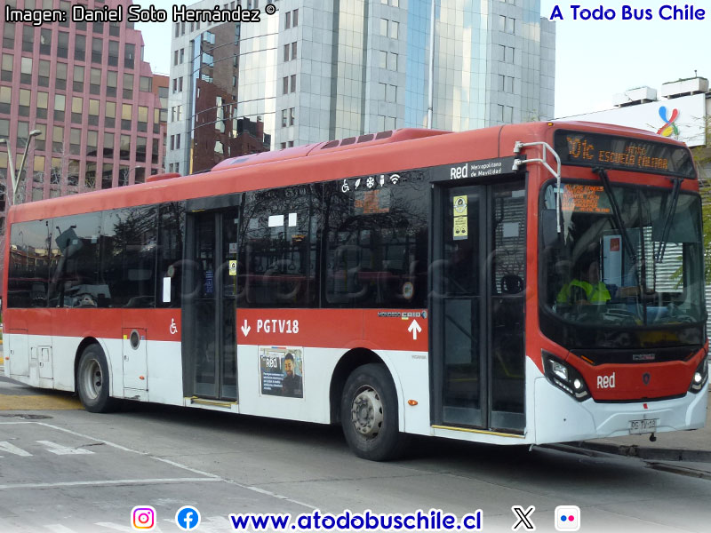 Induscar Caio Mondego II / Scania K-280UB eev6 / Servicio Alimentador C-01c
