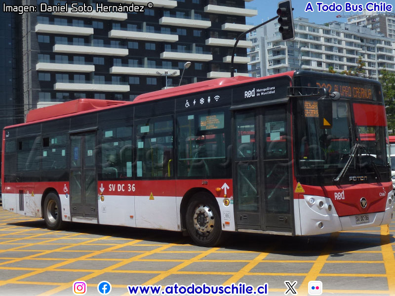 Foton E-Bus U-12 SC / Servicio Alimentador D-02