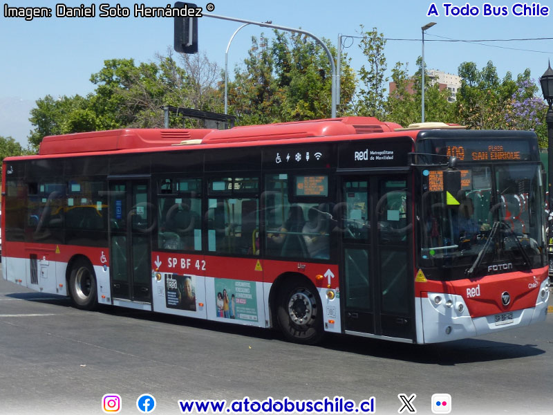 Foton E-Bus U-12 SC / Servicio Troncal 409