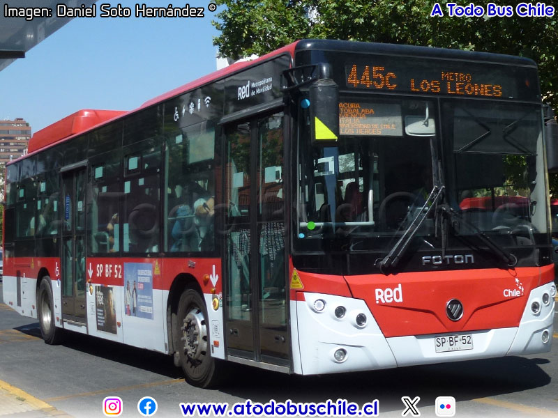 Foton E-Bus U-12 SC / Servicio Troncal 445c