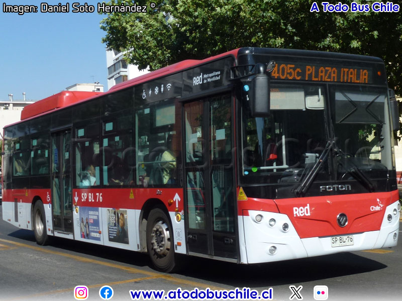 Foton E-Bus U-12 SC / Servicio Troncal 405c