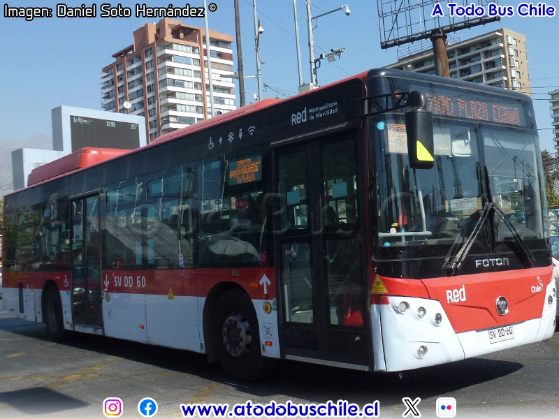 Foton E-Bus U-12 SC / Servicio Alimentador D-01