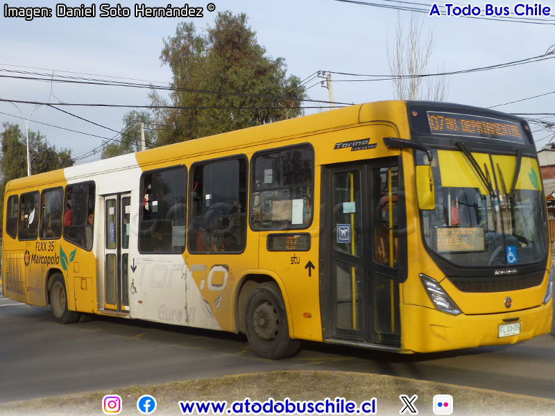 Marcopolo Torino Low Entry / Mercedes Benz OC-500LE-1830 BlueTec6 / Servicio Troncal 107