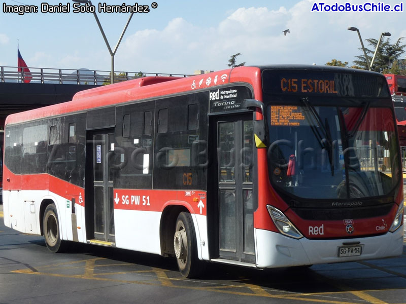 Marcopolo Torino Low Entry / Volvo B-8R-LE Euro6 / Servicio Alimentador C-15