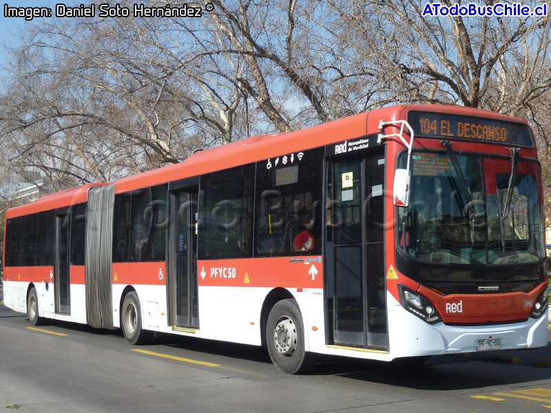 Induscar Caio Mondego II / Scania K-320UA eev6 / Servicio Troncal 404