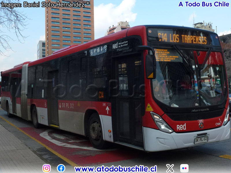 Marcopolo Torino Low Entry / Volvo B-8R-LEA Euro6 / Servicio Alimentador C-14